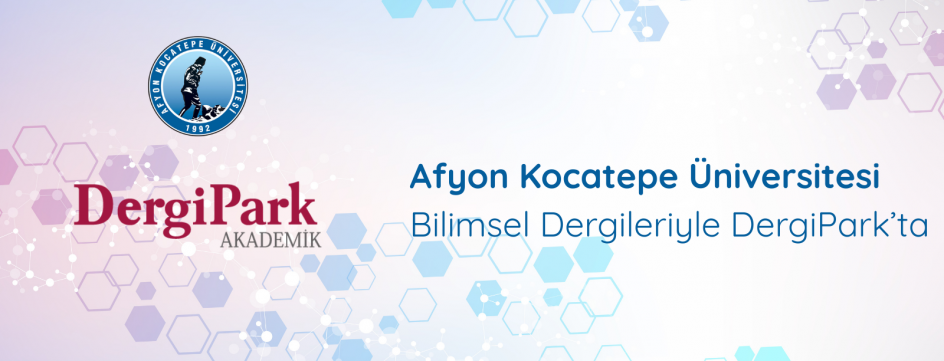 AKÜ Dergileri DergiPark’ta